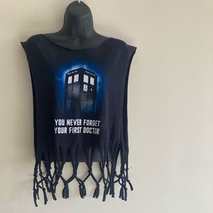 Dr.Who Fringe Crop Top